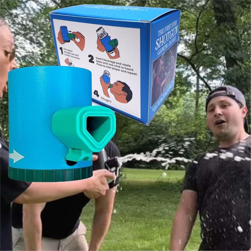 Lustiges Schrotflinten-Roulette Trinkspiel für zufälligen Bier-Shotgun-Spaß, Radspiel, Bierpartyspiel für Tailgate, BBQ, Vorspiel