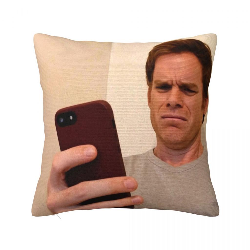 Dexter Morgan Printed Pillowcases Cushion Cover Pillow Covers Y2K Bedroom Decoration Zippered Multiple Sizes
