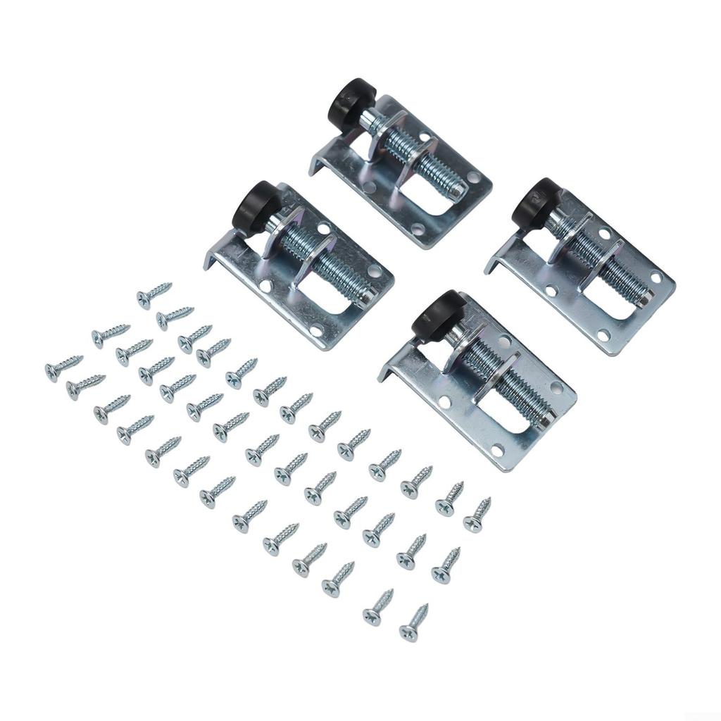 Furniture Levelers Side Mounted Table Feet Wardrobe Adjustable