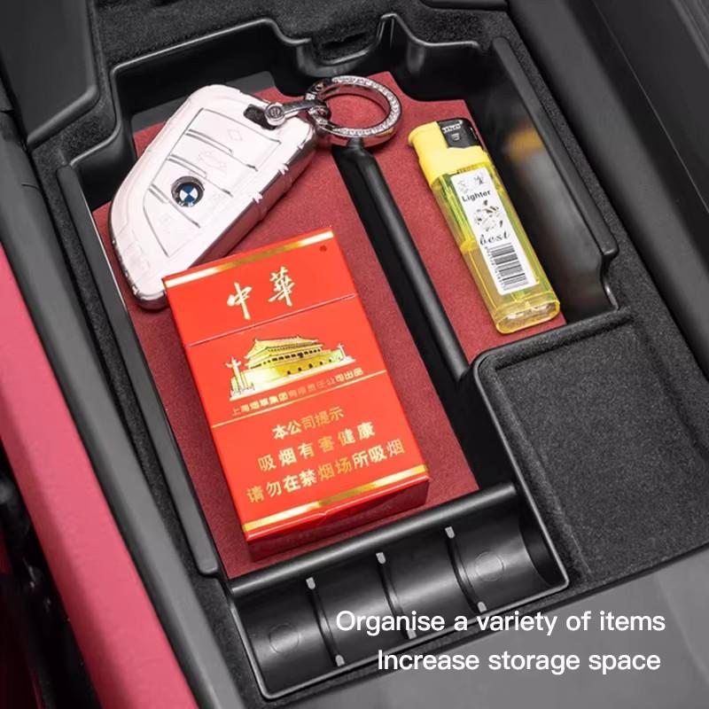 Car Central Control Storage Box Car Accessories For BMW F30 GT F34 G20 G22 G23 G26 6GT G32 G30 X3 G01 X4 G02 X5 G05 X6 G06 X7