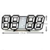 Night Digital Clock Wall Decor Mode Led Home and Decoration Clocks Hanging Watches Bedroom Room Large Interior 3D Light Garden