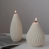 Mold for Silicone Candles in The Shape of A Pear, Suitable for Irregular Plaster and Resin Casting, Ideal for Creating Candles