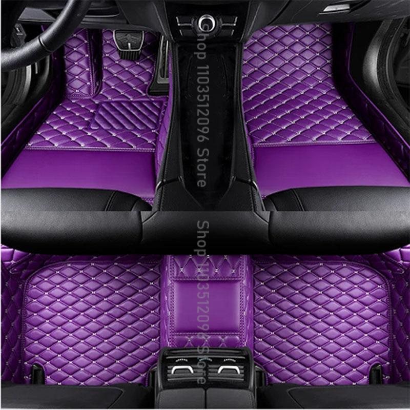 Custom High Quality Car Floor Mat for Toyota Highlander 5 Seat Hybrid 2025-2025 Vios  Anti Dirty Durabler Leather Carpet