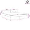 Storage Bed with Headboard Pink 200 X 200 Cm Velvet