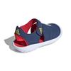 New Adidas Fortaswim Stripes BP Children's Sandals Blue Children Aged 3-7 Years Old FW6051