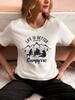 Life Is Better Around the Campfire T-Shirt Mens Womens Tees Top Camping Gift Tee Bonfire Outdoors Fun