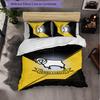 Derby County Bettwäsche-Set 3-teilig Bettbezug Dekorative Bettwäsche für Jugendzimmer Heimdekoration