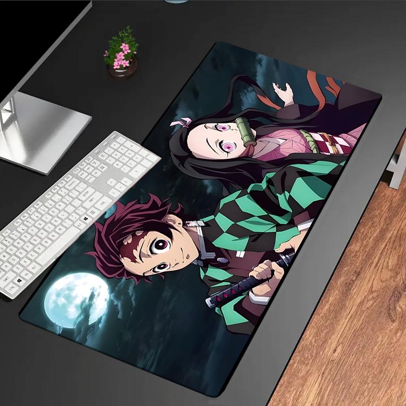Powerful Demon Anime Mouse pad, Gaming Mouse Pad, keyboard pad, Desk Decor for computer notebook Fan Gift Birthday Gift