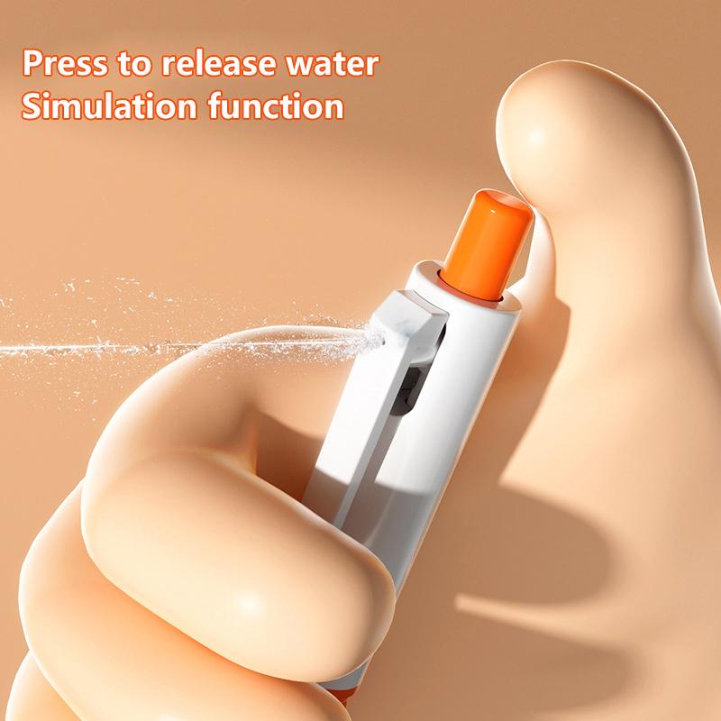 2 In 1 Funny Prank Retractable Water Spray Pens,Ball Pen With Water Spray Funny Prank Toy Stress Relief