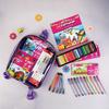 Cello ColourUp Hobby Bag Stationery Kit for Kids | Crayons, Colour Pencils, Sketch Pens & Activity Book | Travel Friendly  Bag