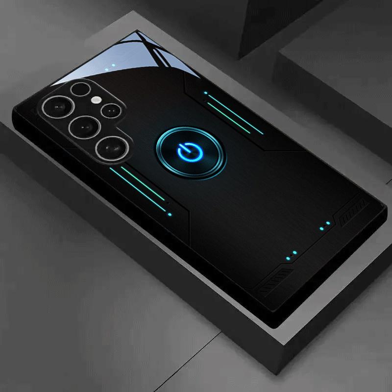 SimplicityTrend Exquisite Luxury High-end PhoneCase Glass PhoneCase for Samsung Galaxy S26 S25 S24 S23 S22 S21 FE,Ultra,Plus
