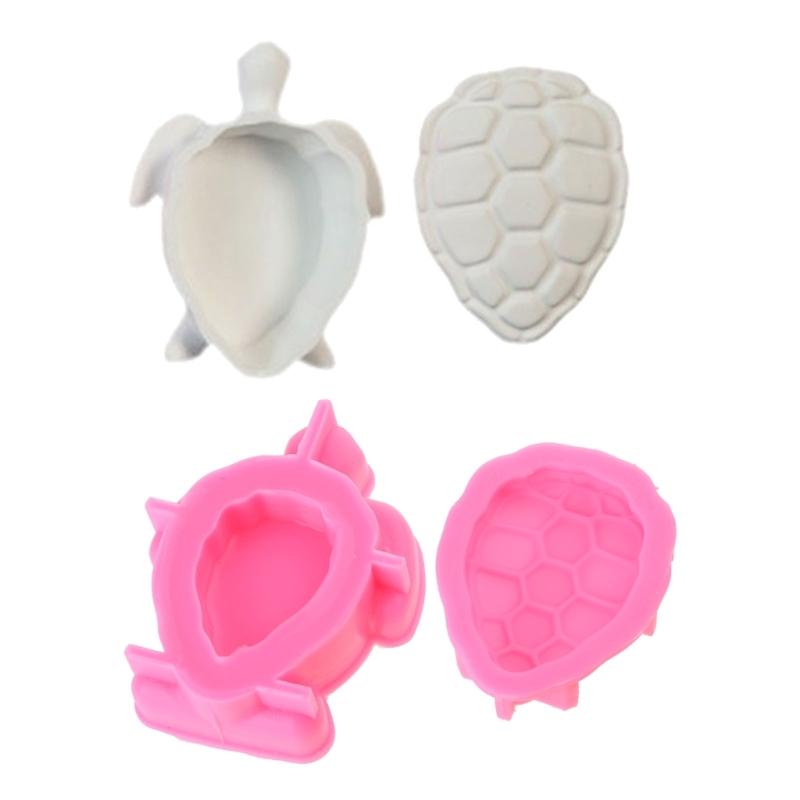 Turtle Resin Jewelry Jar Molds with Lid for Making Jewelry Jar Storage Box DIY Craft, Turtle Resin Jewelry Case Molds