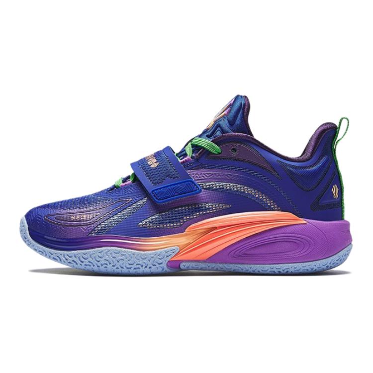 ANTA KAI 1 Basketball Shoes Purple Orange Green Men 312431199-5 39