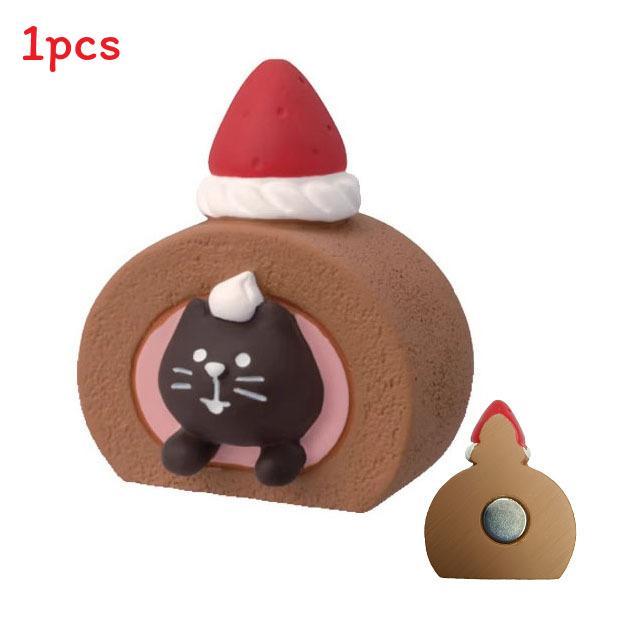 Cat Magnet Fridge Sticker With Strong Magnetic Diy Decor For Kitchen Organization