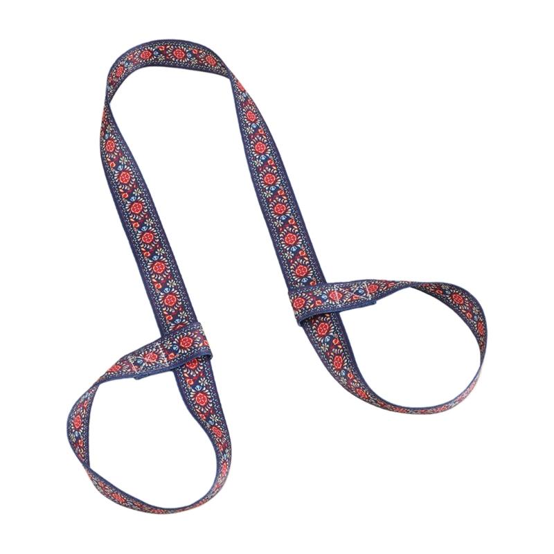 Adjustable Yoga Mat Strap Belt Shoulder Carry Belt Sports Slings Exercise Stretch Fitness Elastic Yoga Belt