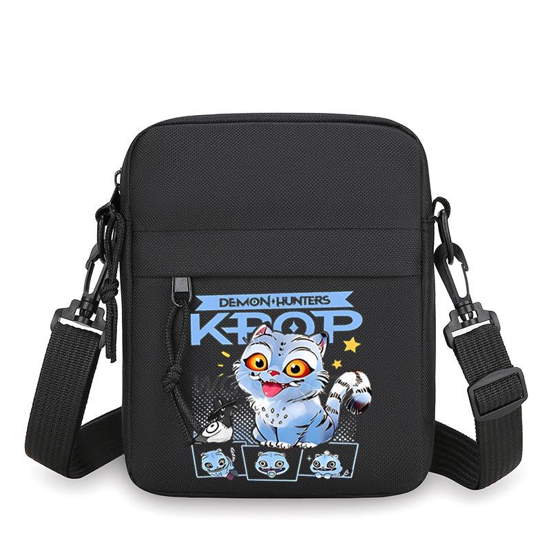 Animation Cartoon Shoulder Bag, Lightweight And Versatile Mobile Phone Bag, Simple Travel Messenger Bag