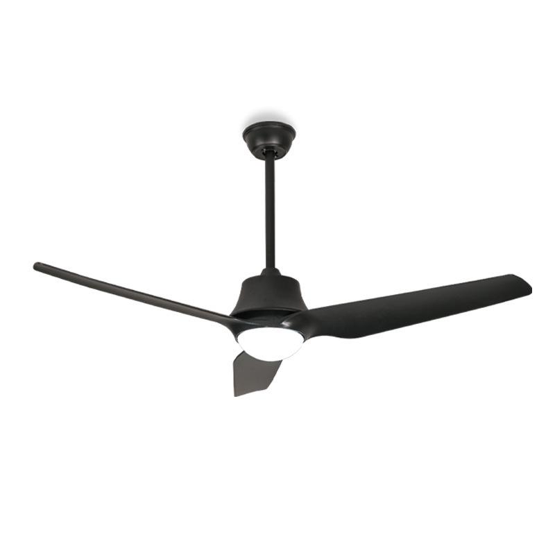 Nordic Retro Chandelier with Variable Frequency Fan Light for Living Room and Restaurant - ETL Certified