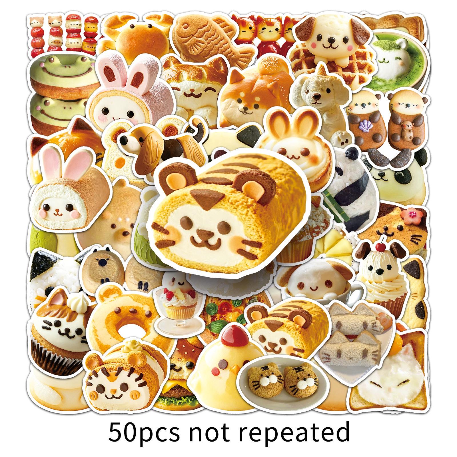 

50 Animal Shaped Fun Trendy Stickers for Suitcases & Earphones