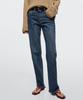 Masimodutti Comfort Straight Fit High-Waisted Denim Pants