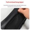 Car Tissue Box Holder Microfiber Leather Car Center Console Armrest Napkin Box Sun Visor Backseat Tissue Case with Fix Strap