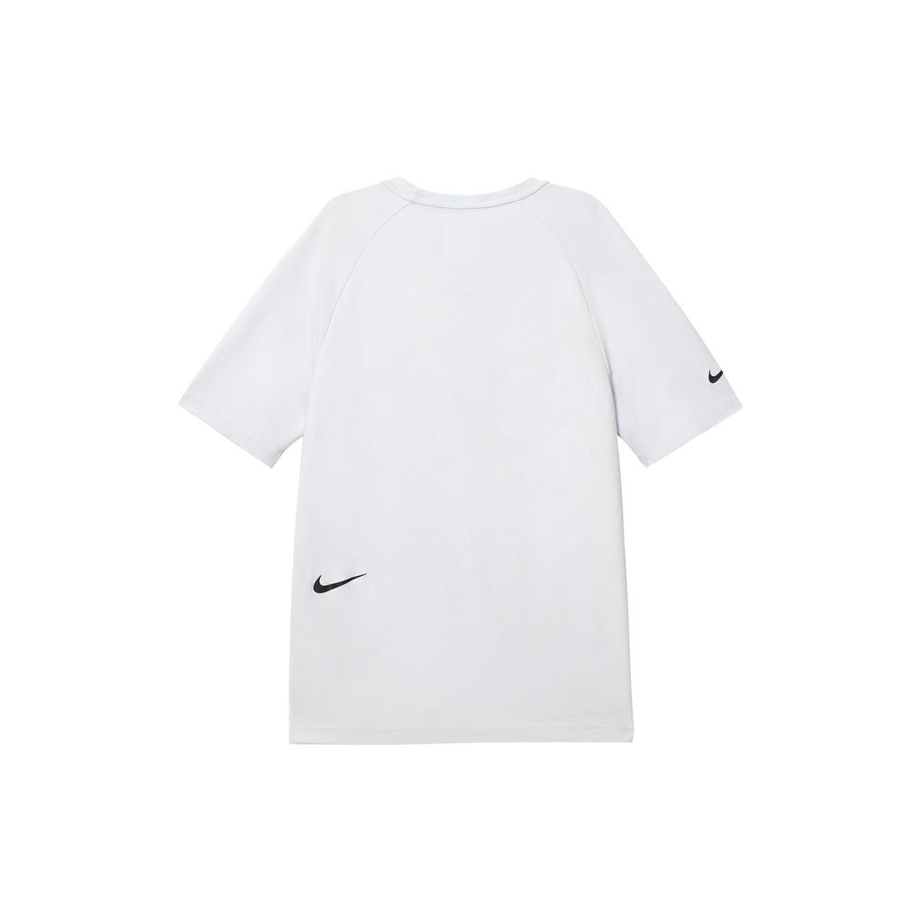 Nike T Shirts Men's White Crew Neck Moderate Straight Fit AR1581-043