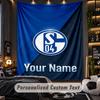 TapestrySchalke 04 FC Custom Name Text Personalized Wall Hanging Tapestry Home Wall Decor