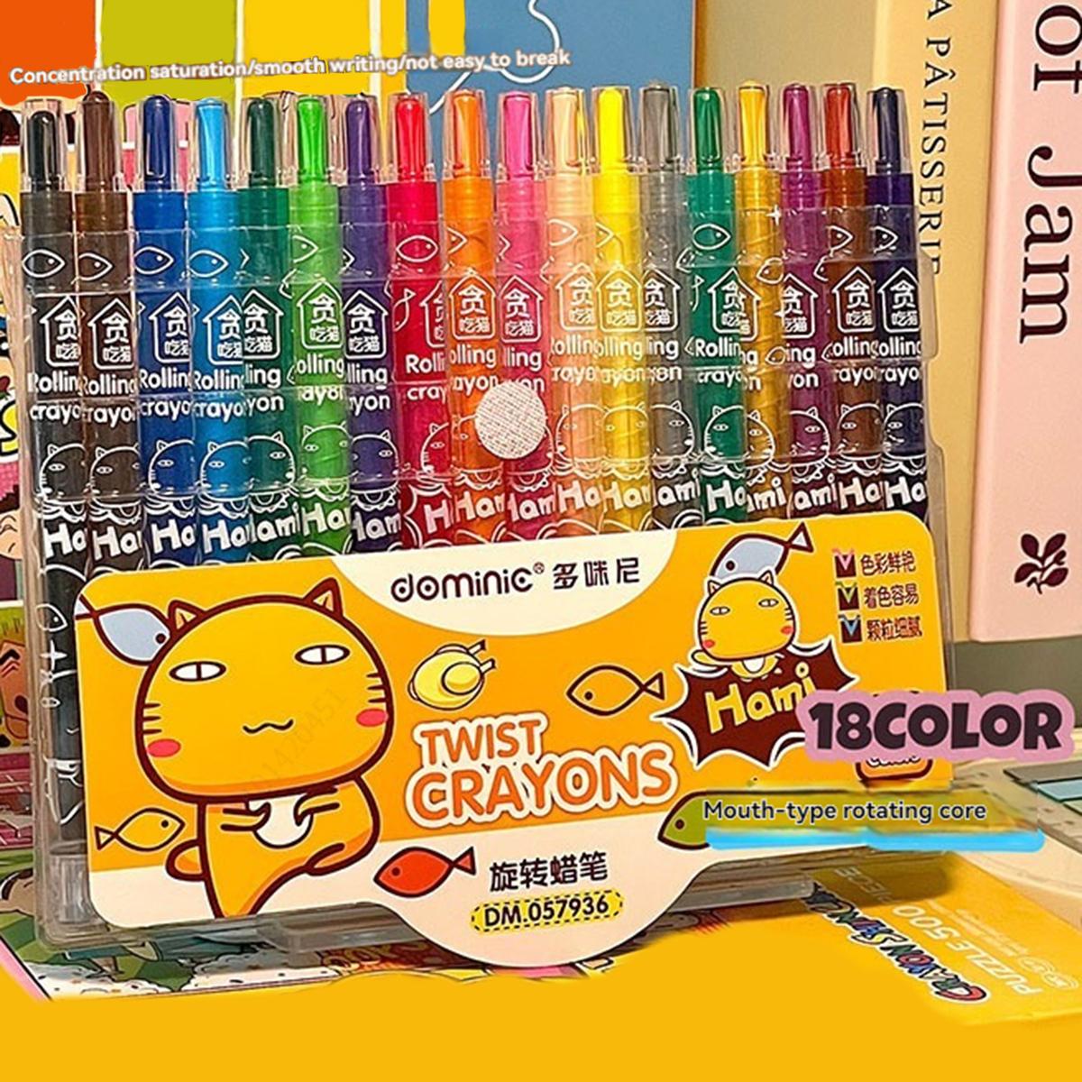 12-36 Kleuren Niet-Giftige Kleurpotloden, voor Kinderen Kleurpotloden voor Peuters, Knutselbenodigdheden voor Kinderen, Kleurboeken, Tekenen, Krabbelen