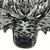 Full Face Wolf Mask for Adults Halloween Mask Embossed Werewolf Cosplay Party Atmospheric Costume Gear Adjustable Strap Animal Adults Trick