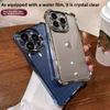 4 Corner Airbags Protective Case for IPhone XR XS 11 12 13 14 15 16 Pro Max with Lens Film Shockproof Transparent  Hard Cover