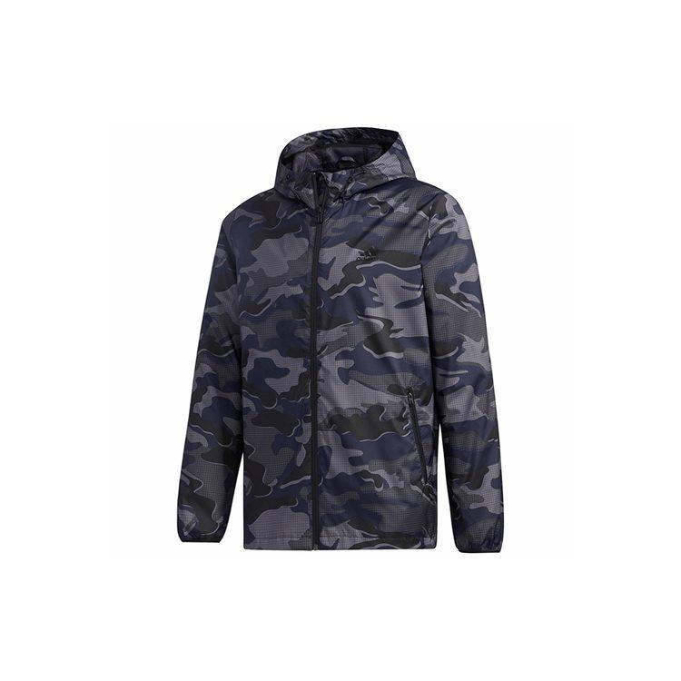 adidas Jackets Men's Black Hooded Moderate Other GF3967