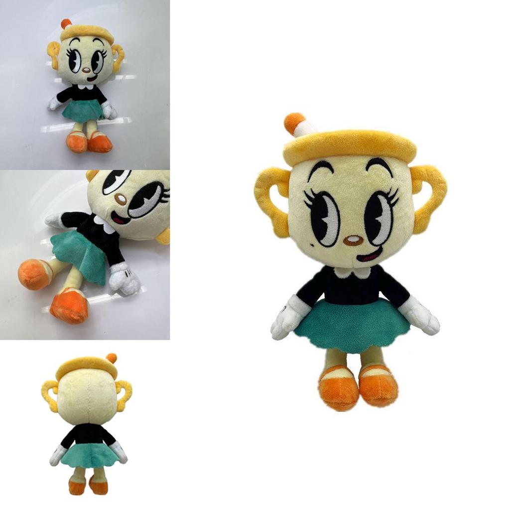 Klassisches Cuphead Tassenkopf Plüschtier Für Sammler 23cm