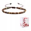 Bracelet Beads Natural Stone Picasso Jasper 2 X 4 Mm Adjustable