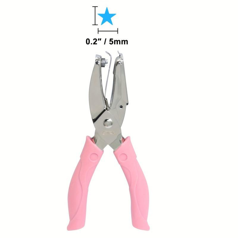 Cute Single Hole Puncher Scrapbooking Paper Punches Kawaii Star Heart Circle Hole Punch DIY Craft Shape Cutter Perforator 2026