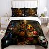 Five Nights Freddy'S Party Print 3Pcs Bedding Setduvet Cover With 2 Bedropillowcase Home Birthday Gift