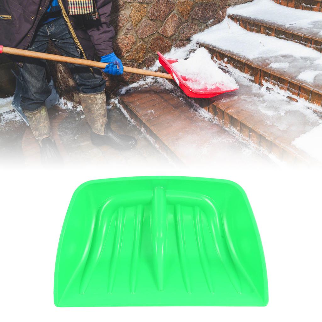 Snow Shovel PP Plastic Blade Shovel for Gravel Soil Leaves Garden Construction Clean