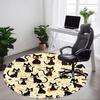 1PC Black Cat Pattern Chair Carpet for Office, Indoor Non-Slip Washable  Carpet, Soft Comfortable Mat For Office Room Yy250930160