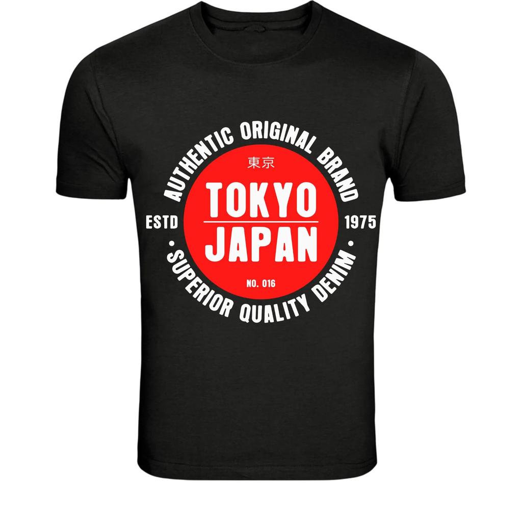Authentic Tokyo Japan Vintage Badge T-Shirt - Japanese Streetwear