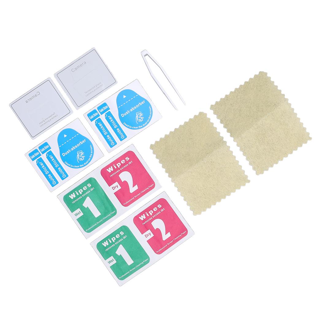 4Pcs Drone Lens Tempered Glass Film 9H Hardness Anti Explosion Camera Lens Protector for Air 3S