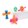 4pcs/set Anxiety Relief Sensory Rotating Screw Colorful Push Fidget Pencil Toppers  Fidget Toy