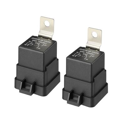 A ABSOPRO Waterproof Relay DC 5 Pin Relay Charging Case Universal Car Durable Plastic 2PCS