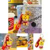 Adorable Tiger Keychain For Couples Cute Cartoon Pvc Key Accessory For Gifts