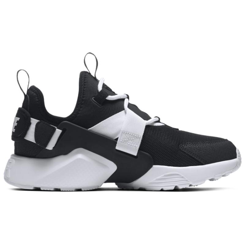 Nike Air Huarache City Low Black Black White Women's Nike AH6804-002