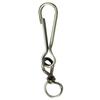 WOLFPACK PROFESSIONAL LINE - Nickel-Plated Carabiner with Swivel Ring 30 Mm.