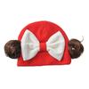 Infant Bow Warm Pullover Cotton Hat for Newborn Girls