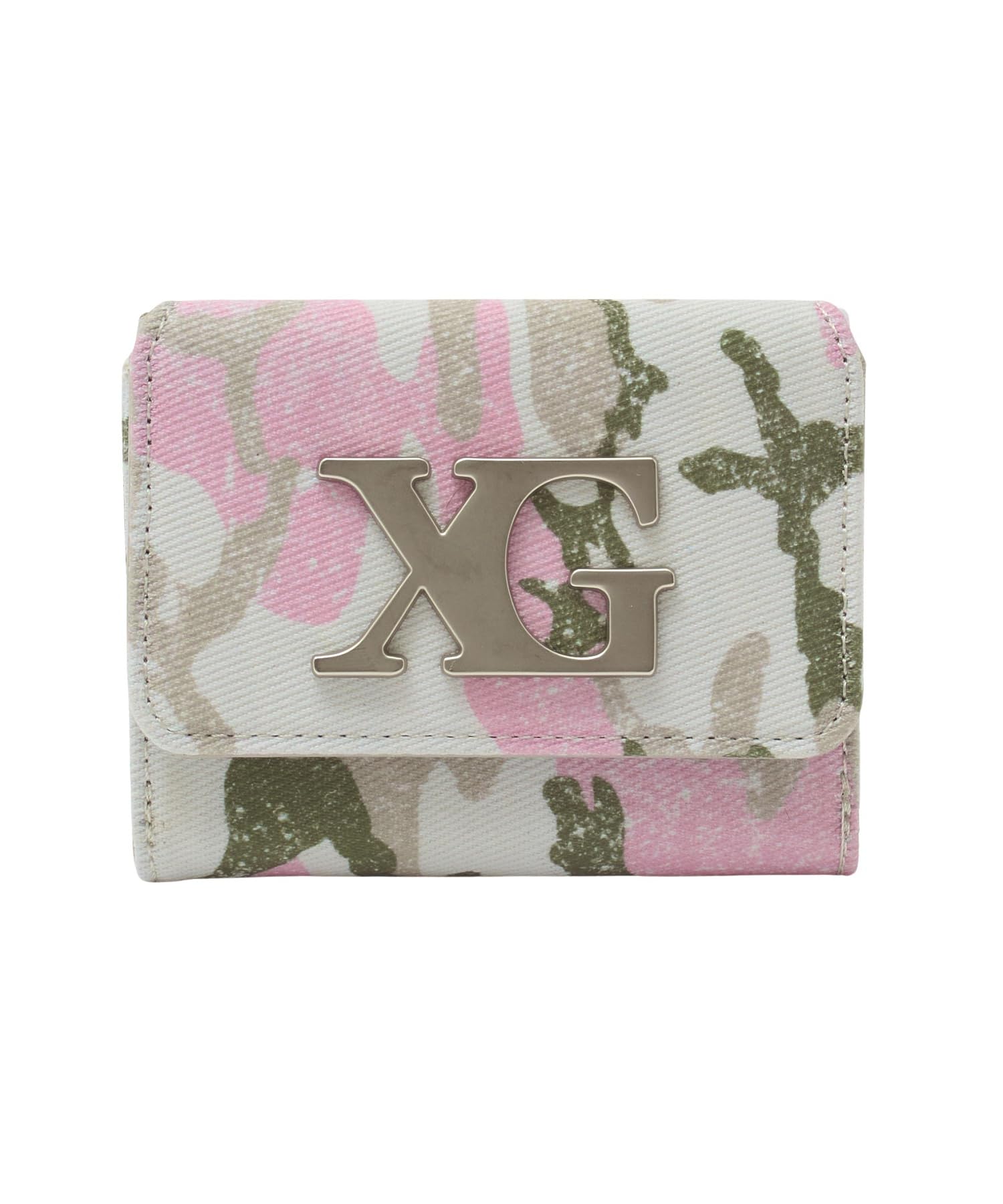 XG Emblem Clasp Mini Wallet 105261054012 PINK ONE SIZE [X-girl]
