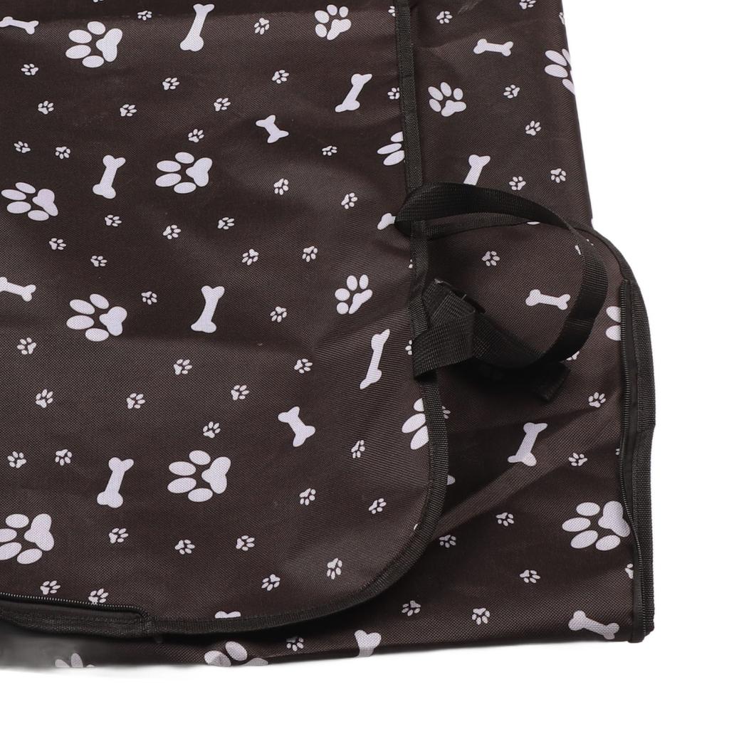 Pet Backseat Cover Waterproof Scratch Resistant Soft Dog Car Hammock for Trucks Vehicles