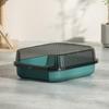 Half-enclosed large cat litter box, free shipping, with elevated sand box, splash-proof toilet, pet cat litter scoop
