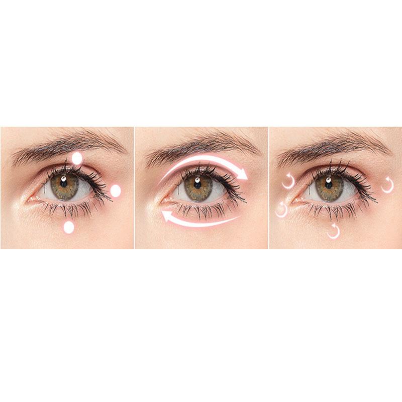 Anti- Wrinkle Eye Cream with Roller Ball Quick Drying Hydrating Hyaluronic Acid Refreshing Eye Serum Fades Fine Line