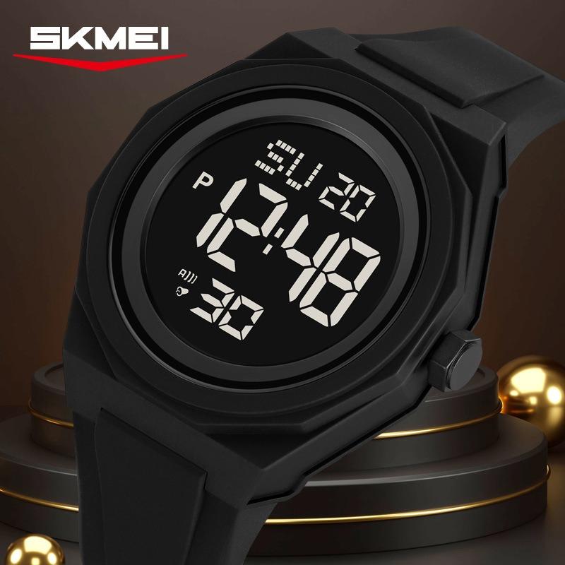 Electronic watch, male and female student party watch, simple waterproof sports alarm, luminous electronic watch