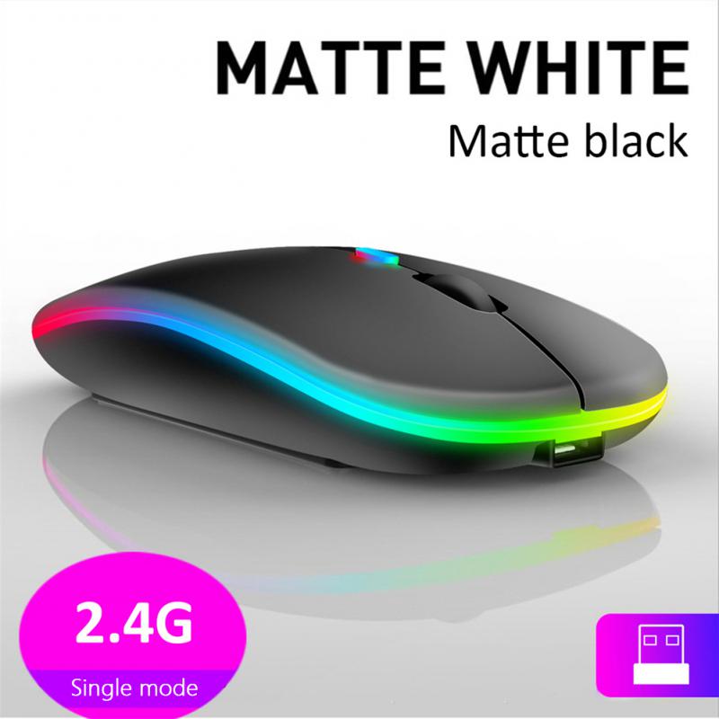 Pc Gamer Wireless Bluetooth Silent Mouse For MacBook Tablet Computer Laptop PC Mice Slim Quiet 2.4G Wireless Mouse Portable